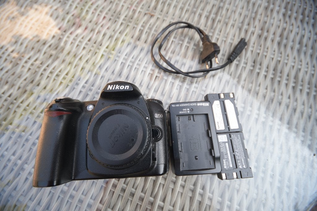Nikon D50 digitale camera, Ophalen, Gebruikt, Spiegelreflex, Nikon