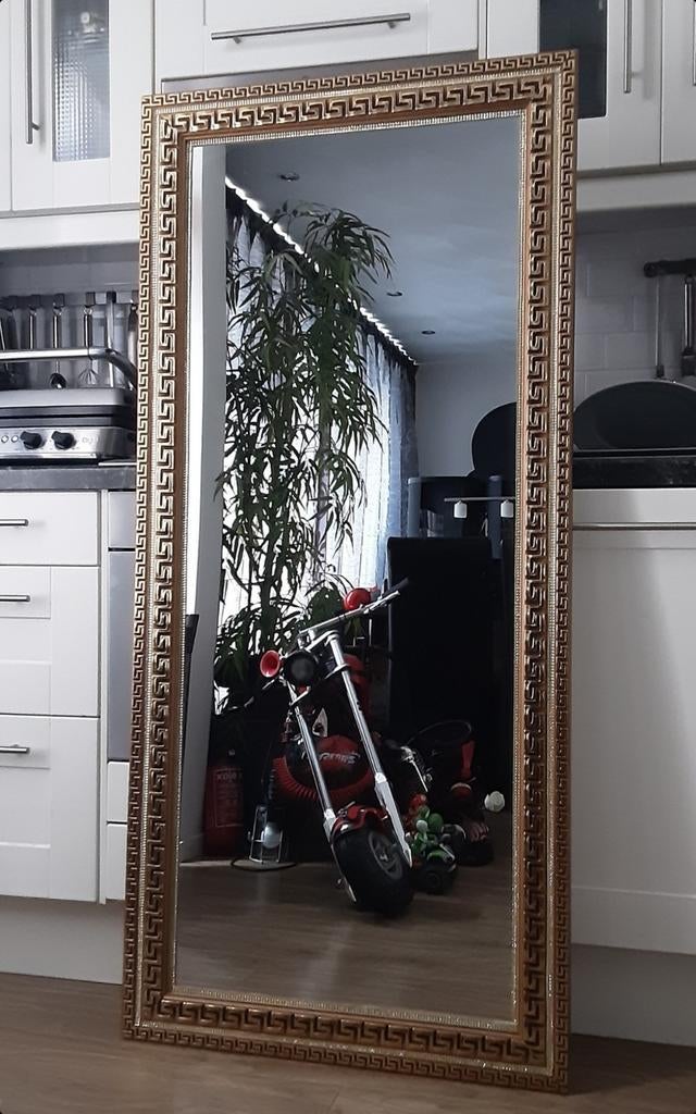 Griekse Bling Bling spiegel 150 x 70, Ophalen, Zo goed als nieuw