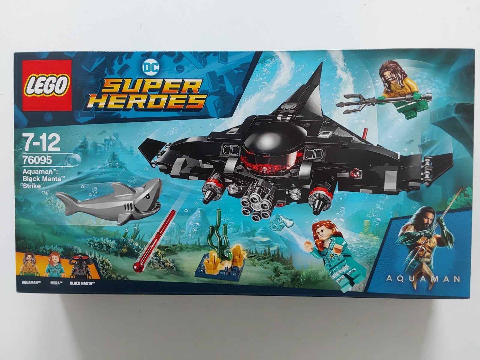 Lego Super Heroes 76095 Aquaman Black Manta Strike🆕️in seal, Overige thema's, Lego, Nieuw, Ophalen of Verzenden