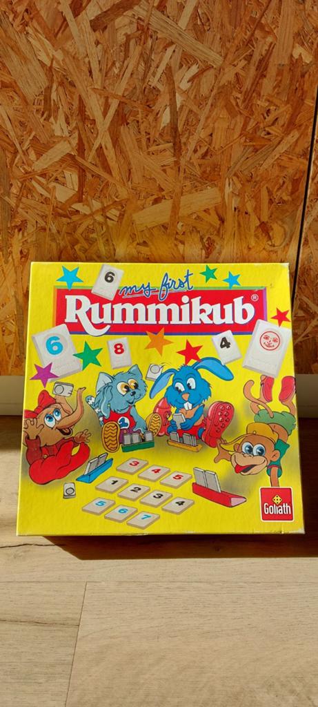 Rummikub Junior - Mijn Eerste Rummikub (Goliath), Hobby en Vrije tijd, Gezelschapsspellen | Bordspellen, Een of twee spelers, Ophalen of Verzenden