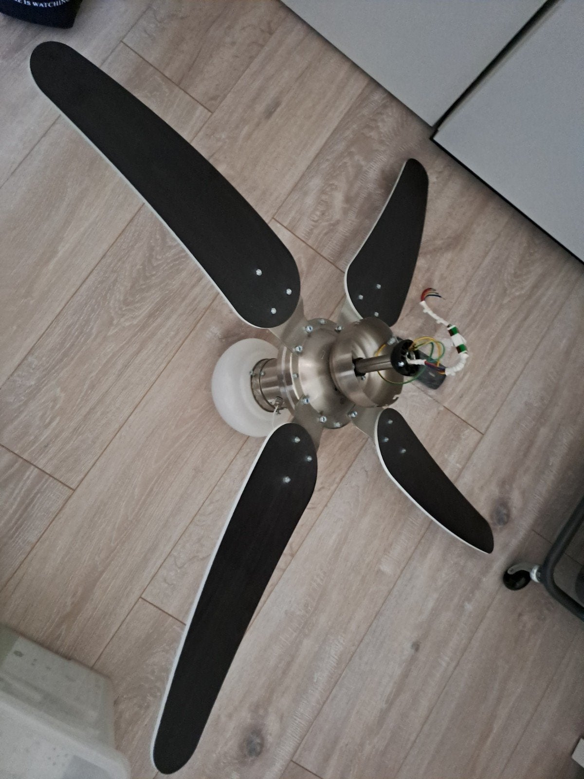 plafondventilator, Witgoed en Apparatuur, Ventilatoren, Ophalen, Zo goed als nieuw, Plafondventilator