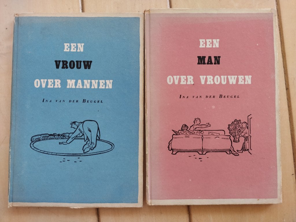 Een man over vrouwen + een vrouw over mannen, Ophalen of Verzenden, Gelezen