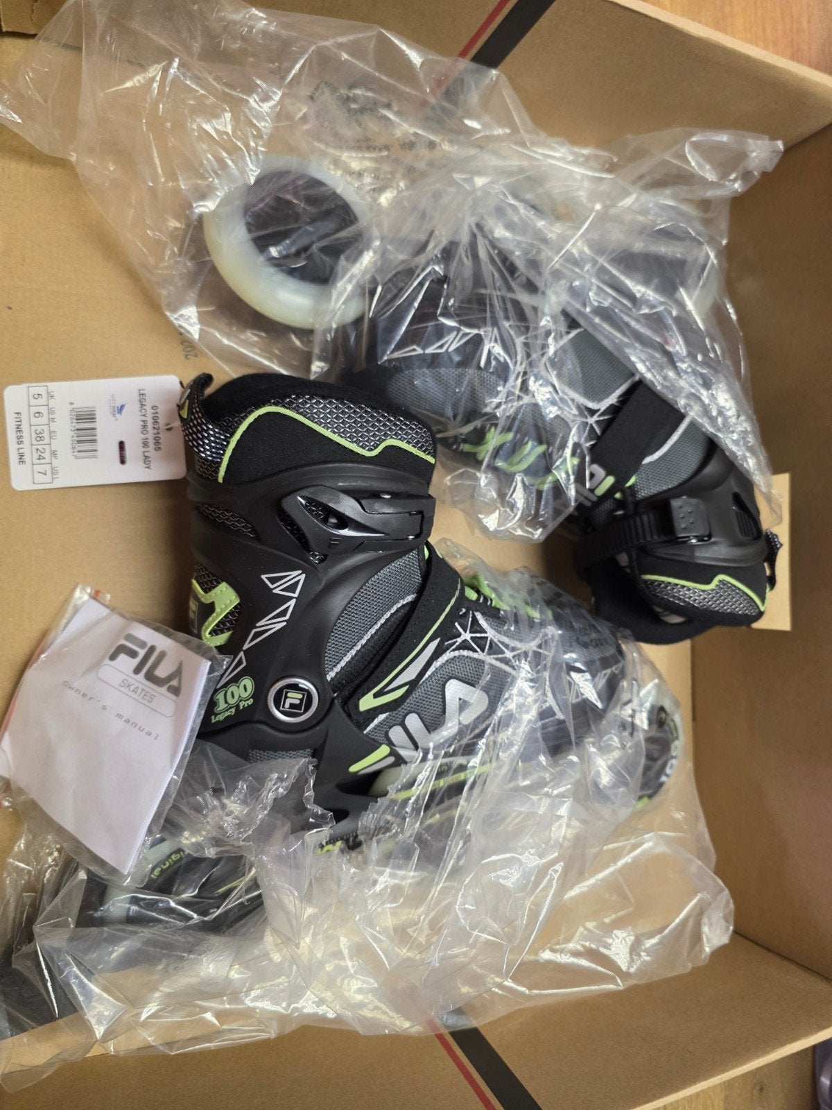 Skeelers Fila Legacy Pro 100 Lady inline skates, maat 38, Sport en Fitness, Ophalen of Verzenden, Nieuw, Overige typen, Overige merken