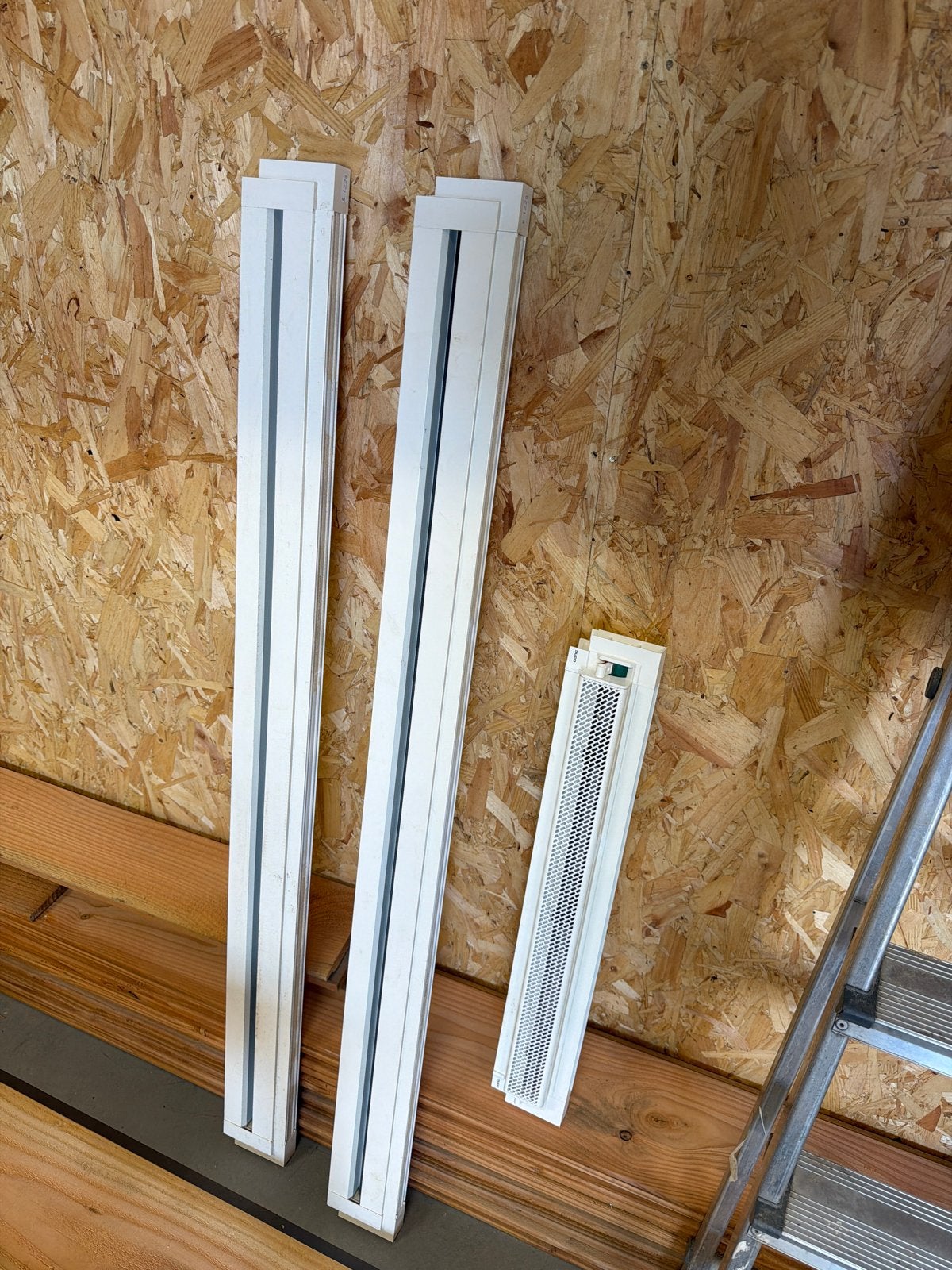 3 Duco ventilatieroosters - RAL 9010 en RAL 9001, Ophalen of Verzenden, Gebruikt, Ventilator