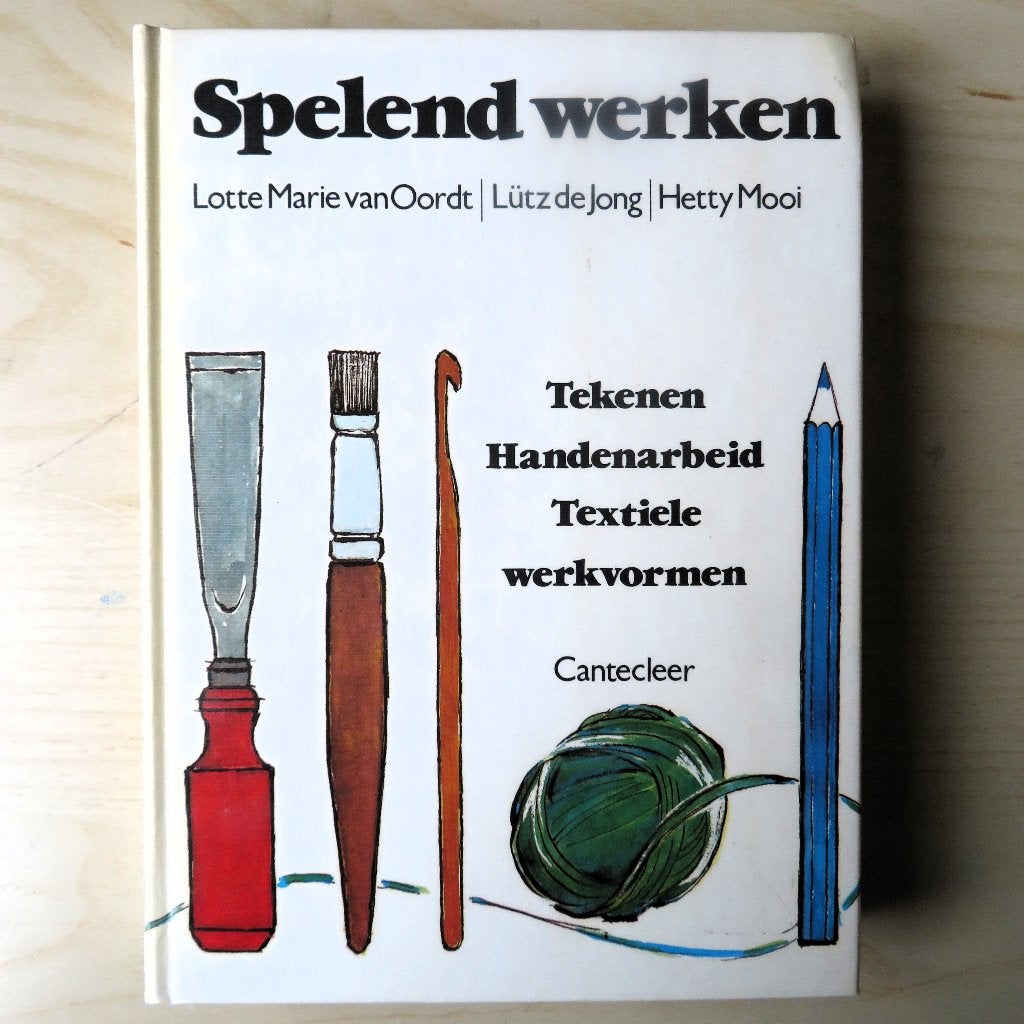 Spelend werken (voor beeldend-creatieve vorming v. kinderen), Boeken, Gelezen, Van Oordt, de Jong, Mooi, Ophalen of Verzenden