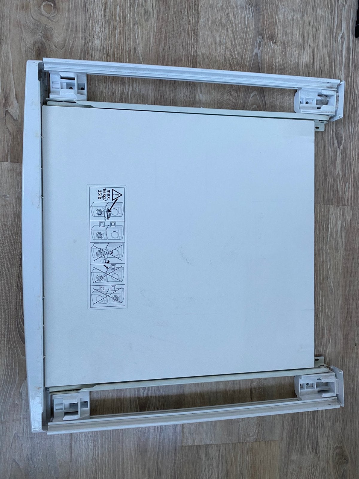 Uitschuif plank tussen wasmachine en droger, Witgoed en Apparatuur, Ophalen, Zo goed als nieuw