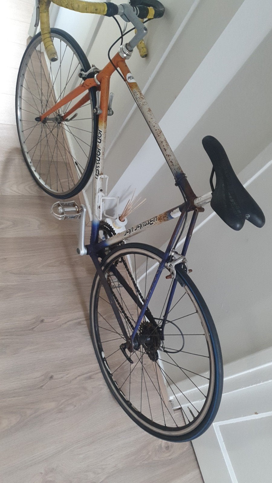 Jan Janssen racefiets - Klassieke racefiets, Gebruikt, Velgrem, 15 tot 20 versnellingen, Ophalen