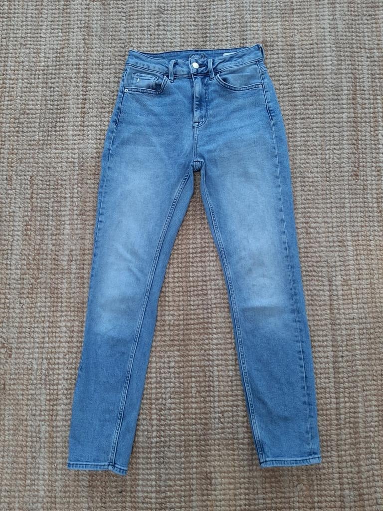 Spijkerbroek Cotton Club Cate High Rise Slim Jeans W25 L28, Ophalen of Verzenden, Zo goed als nieuw, Blauw, W30 - W32 (confectie 38/40)