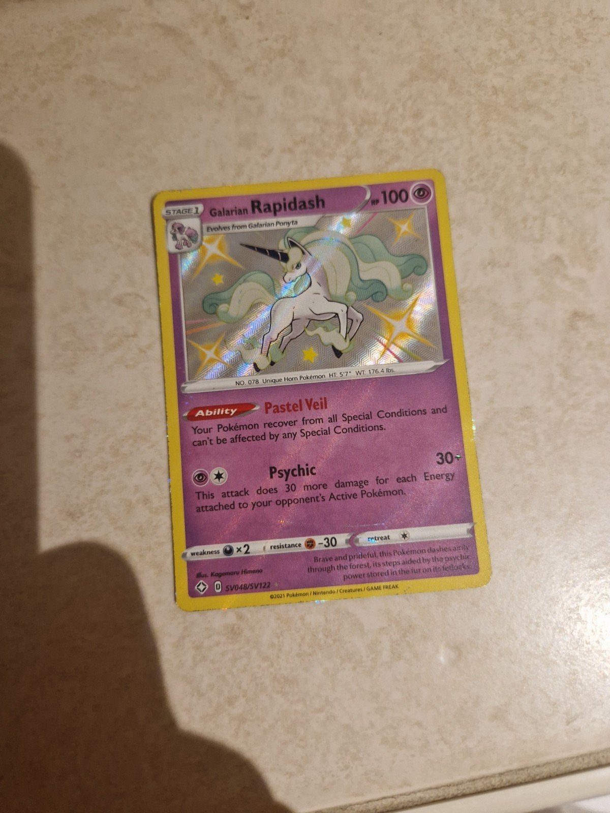 Shiny rapidash, Ophalen