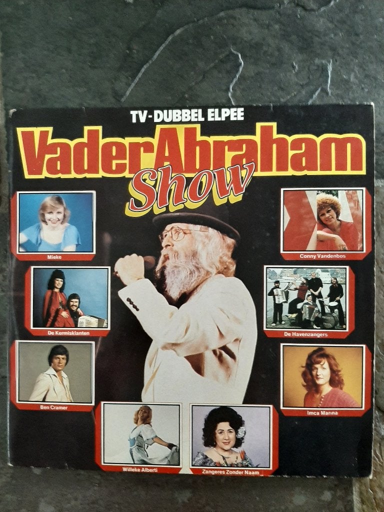 TV Dubbel elpee Vader Abraham Show, Ophalen of Verzenden, Gebruikt, 12 inch, Levenslied of Smartlap