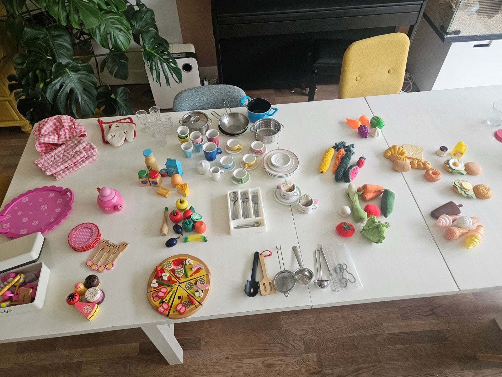 Heel veel accessoires voor kinderkeukentje, poppenservies, Kinderen en Baby's, Ophalen of Verzenden, Gebruikt