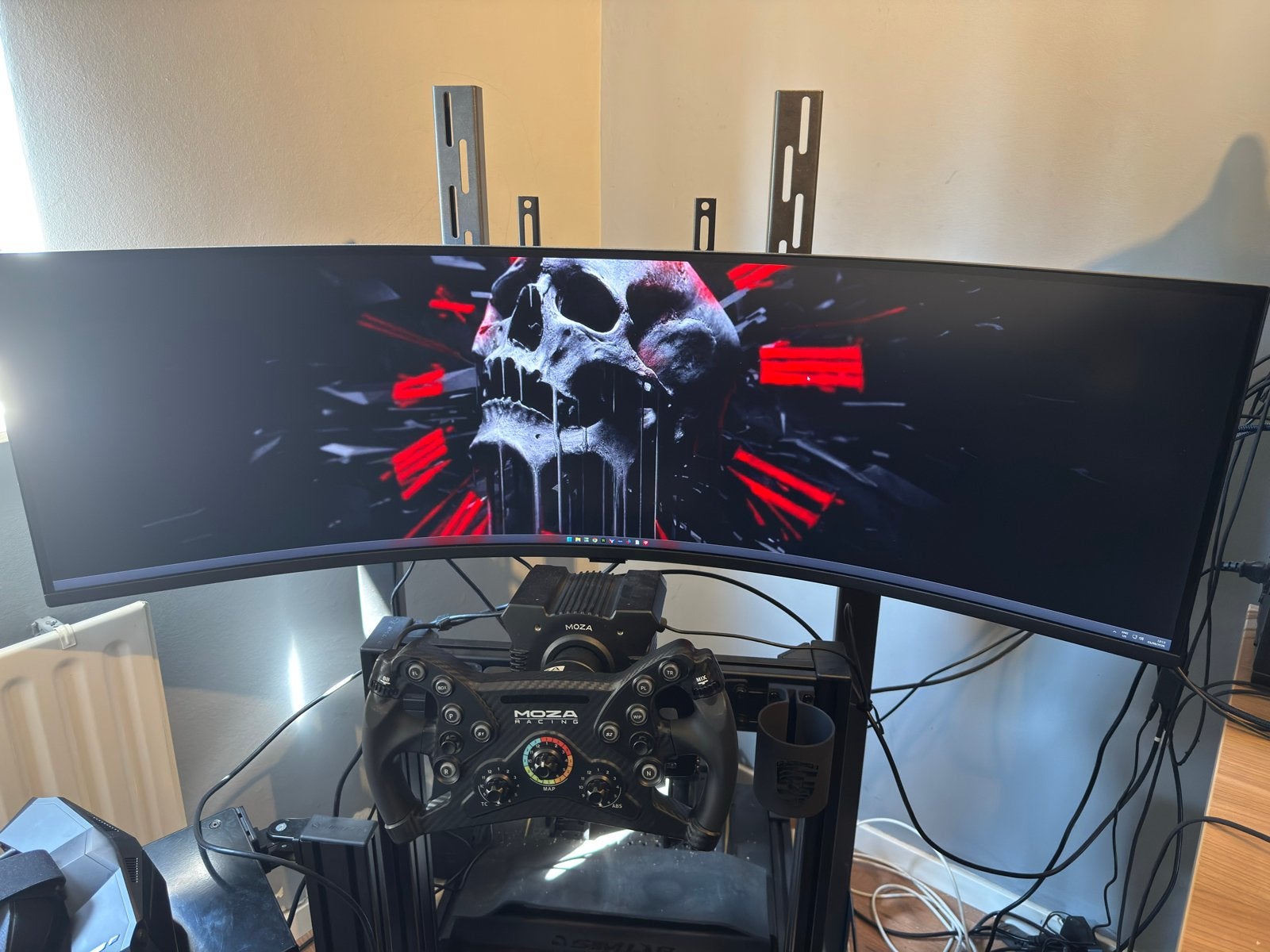 SAMSUNG Odyssey G9 S49FG910EU 49" Curved UltraWide Monitor, Gaming, Ultrawide, 101 t/m 150 Hz, VA