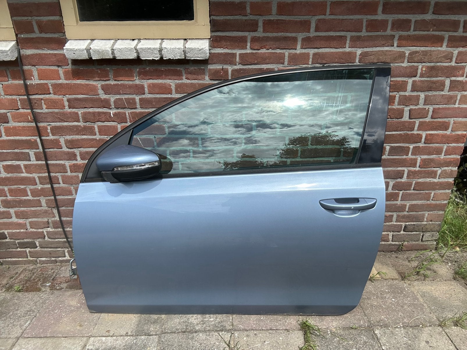 Golf 6 portier links  compleet ( 3 deurs ) kleurcode LA5Q, Auto-onderdelen, Carrosserie en Plaatwerk, Ophalen of Verzenden, Links
