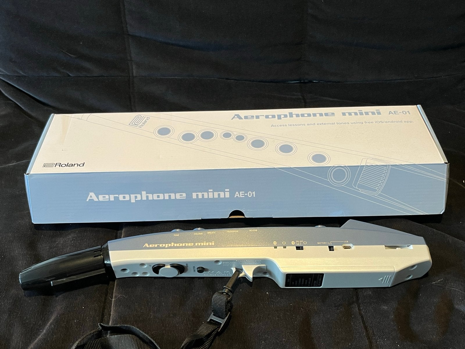 Roland Aerophone mini AE-01 digitaal blaasinstrument, Verzenden, Zo goed als nieuw, Overige soorten