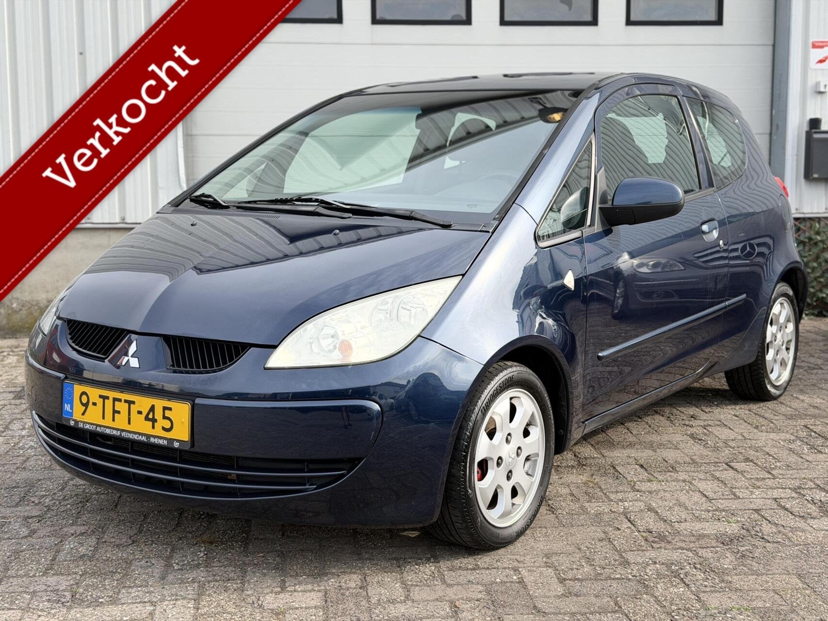Mitsubishi Colt 1.3 Inform AUTOMAAT, Auto's, Mitsubishi, Gebruikt, Blauw, Colt, Bedrijf