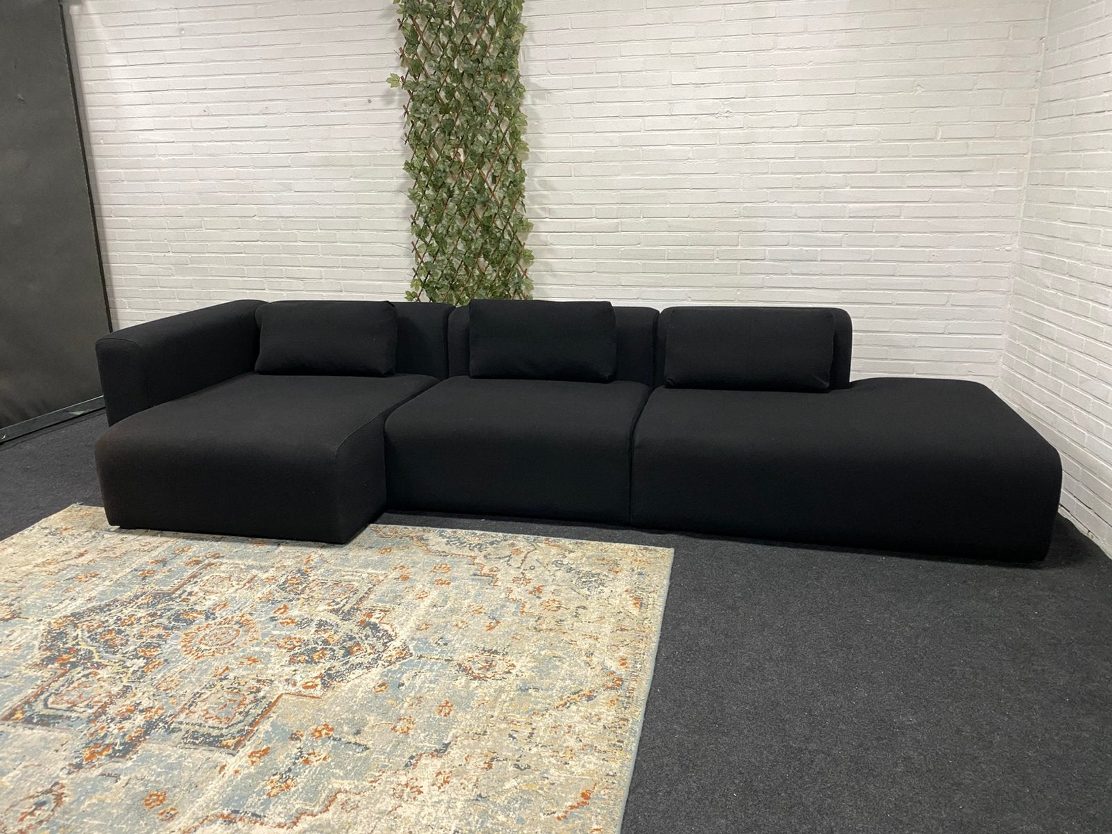 Hay Mags - Zwart - Gratis Levering, Verzenden, Design, 300 cm of meer, 75 tot 100 cm