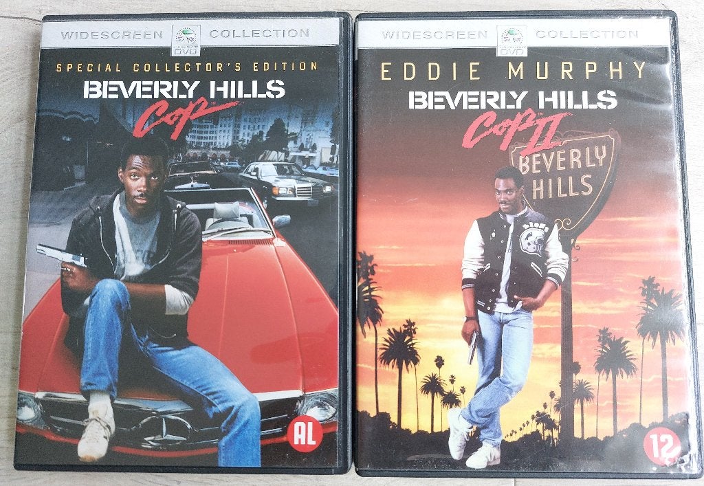DVD Beverly Hills Cop (1984) & Beverly Hills Cop II (1987), Ophalen, Vanaf 16 jaar, Nederlands, Actiekomedie