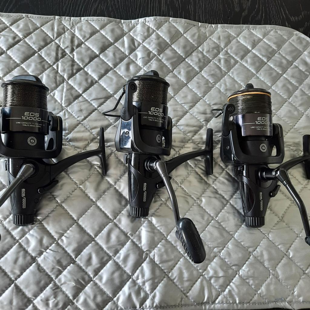 3X FOX EOS 10000, Watersport en Boten, Ophalen, Zo goed als nieuw, Molen