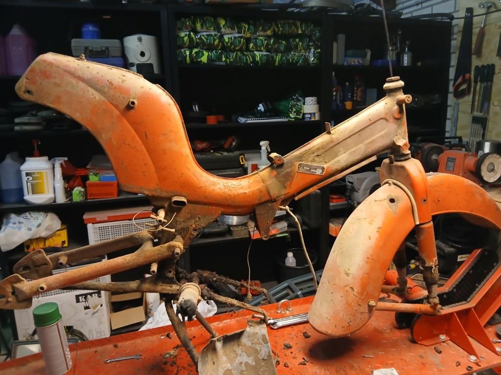 Kreidler Eitank Frame K54 - Bouwjaar 1961, Ophalen, Gebruikt, Frame