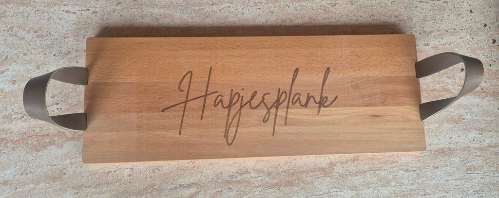 Gepersonaliseerde borrelplank – uniek cadeau, Ophalen of Verzenden, Nieuw