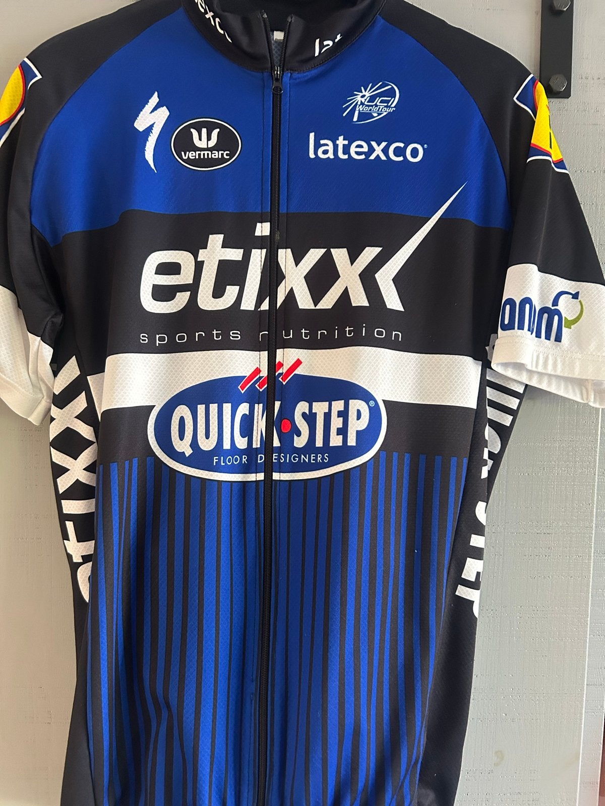 Quick-Step Etixx Fiets Shirt Maat L, Fietsen en Brommers, Ophalen of Verzenden, Zo goed als nieuw, Bovenkleding, Heren