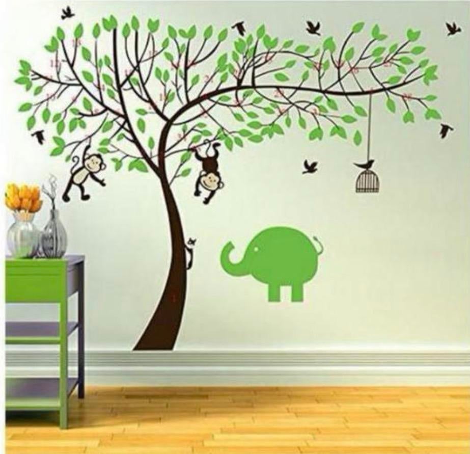Grote muursticker, Huizen en Kamers