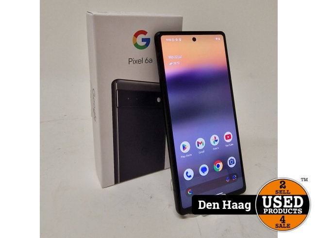 Google Pixel 6a 128GB Zwart | Nieuwstaat, Google, Zo goed als nieuw, Press@google.com, 1600 Amphitheatre Parkway
Mountain View, CA 94043
USA