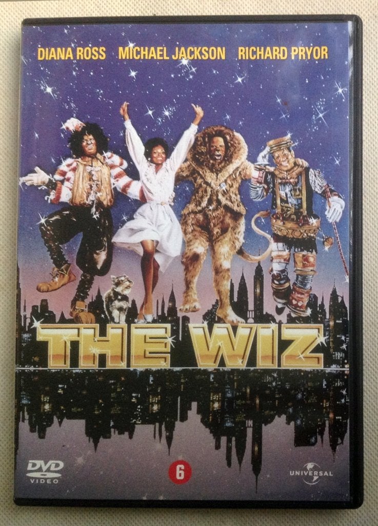 The Wiz Diana Ross Michael Jackson Motown 1978, Cd's en Dvd's, Verzenden, Duits, Film, Vanaf 6 jaar
