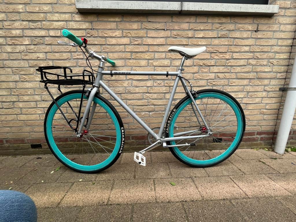 Pure fix original Fixie fiets Delta, Velgrem, Zo goed als nieuw, 57 tot 61 cm, Ophalen