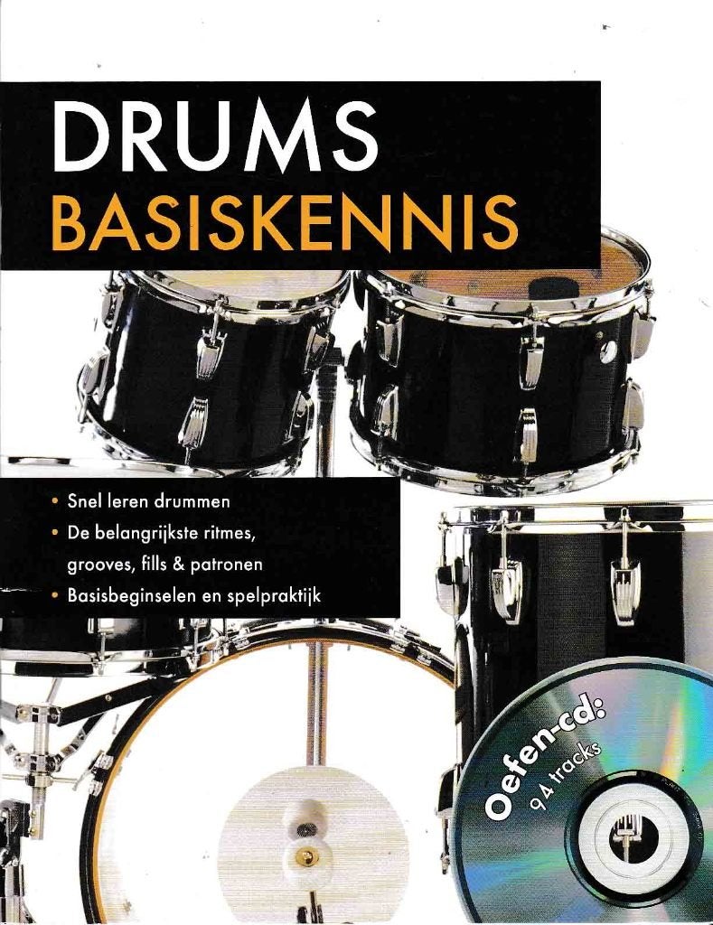 Drums basiskennis met Cd ( 665 ), Verzenden, Drums of Percussie, Zo goed als nieuw, Artiest of Componist