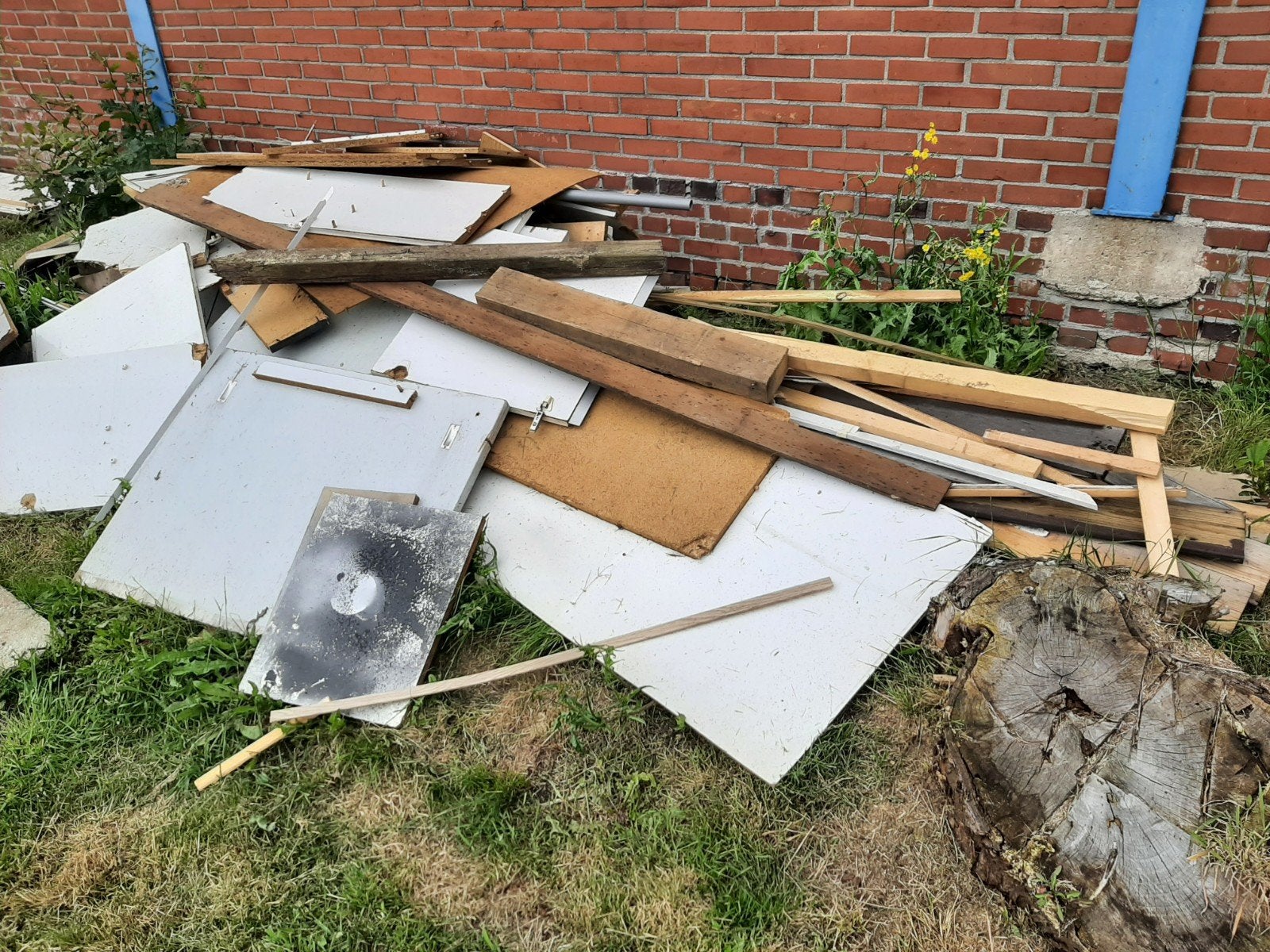 sloophout, Ophalen, Gebruikt, Overige houtsoorten, Balk