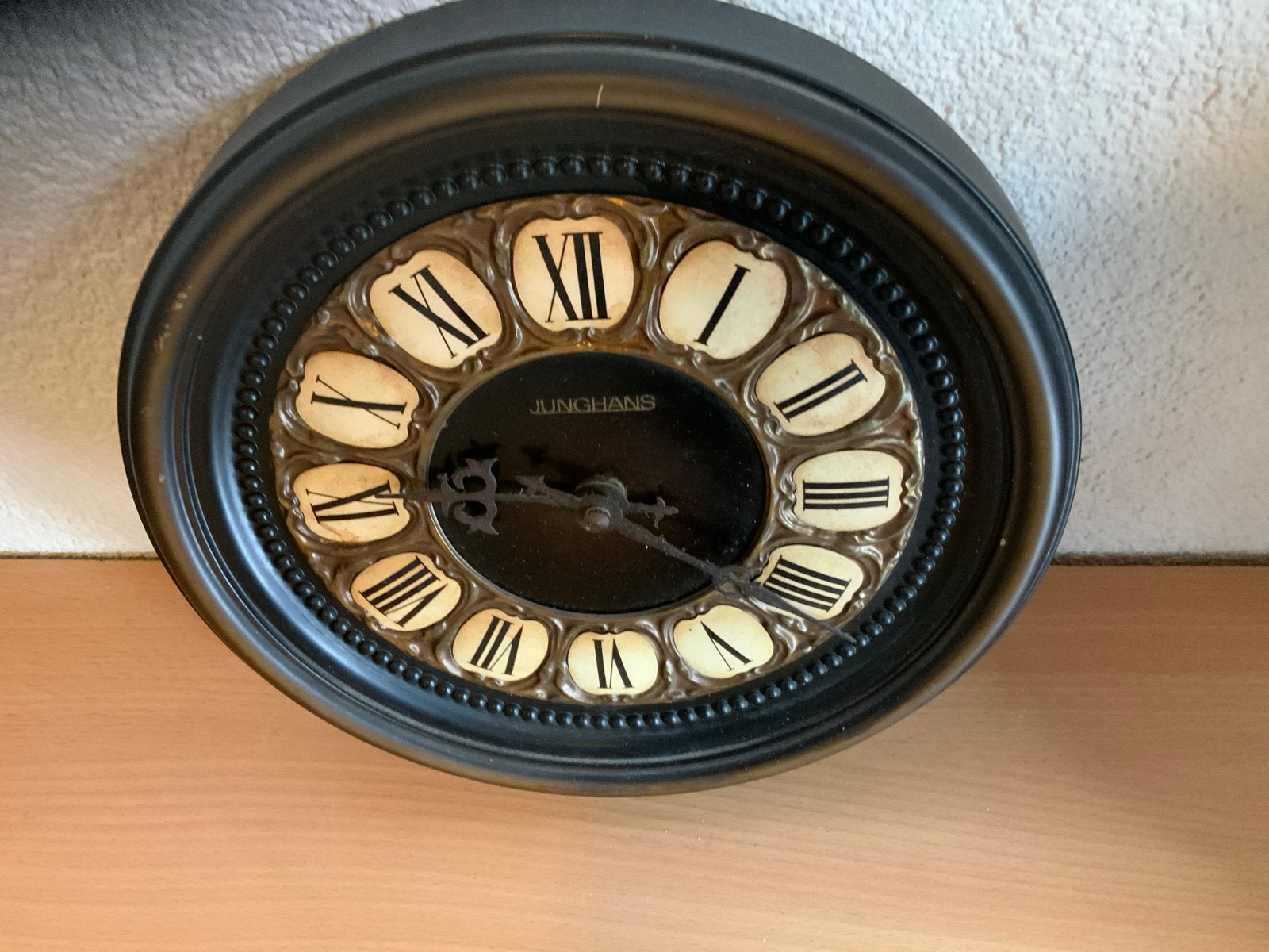 Junghans Grootmoederstijd Wandklok - Vintage Design, Ophalen of Verzenden