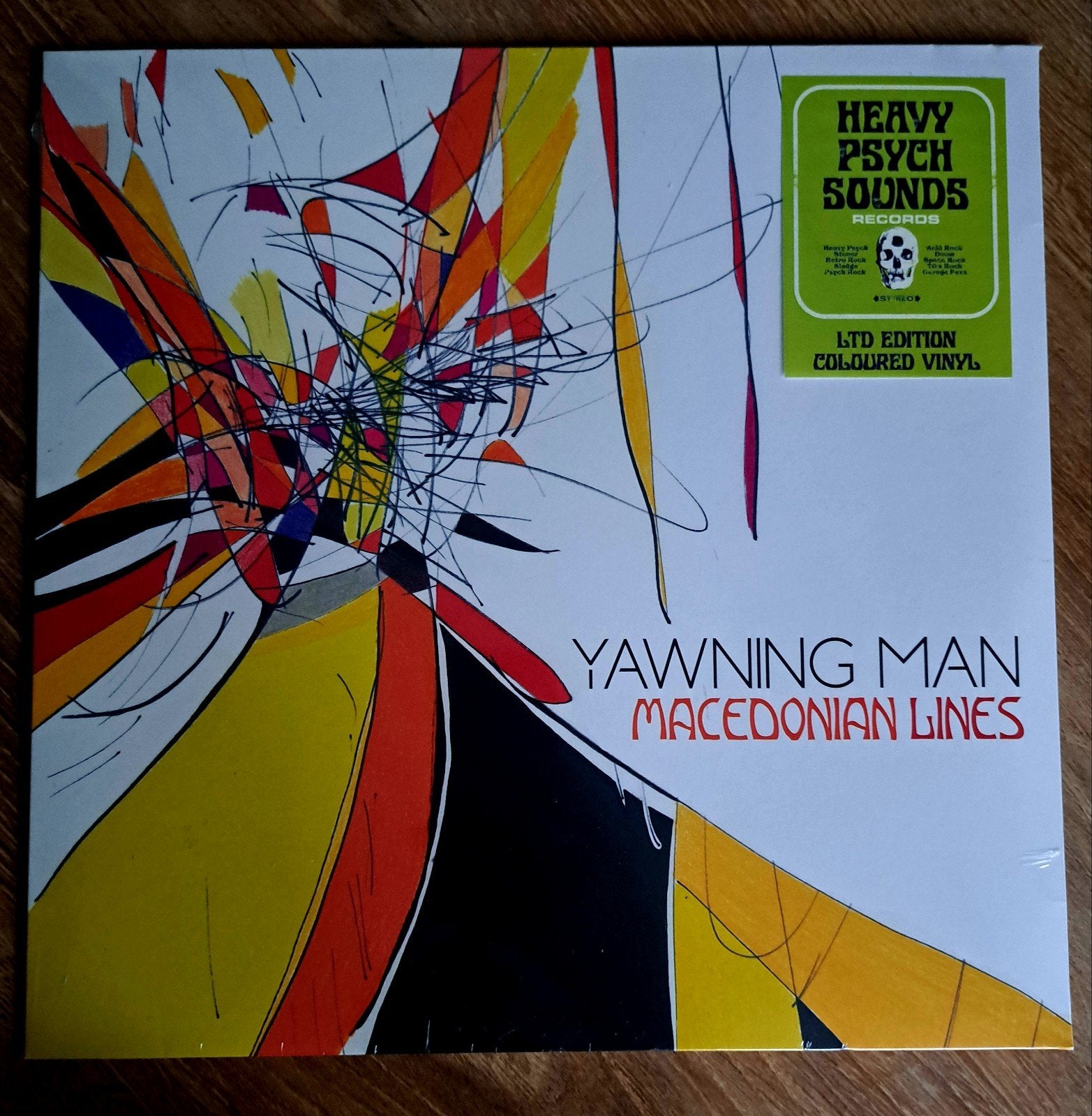 Yawning Man | Macedonian Lines LP (gekleurd vinyl), LP, Ophalen of Verzenden, 12 inch, Nieuw in verpakking