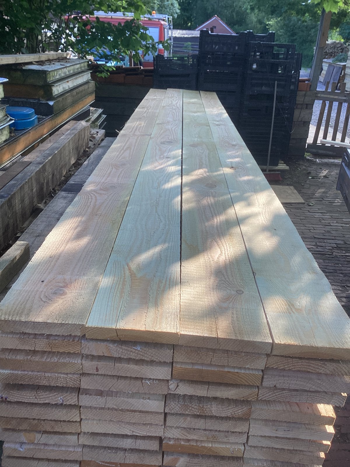 Douglas planken, Tuin en Terras, Palen, Balken en Planken, Ophalen of Verzenden, Nieuw, 250 cm of meer, Planken