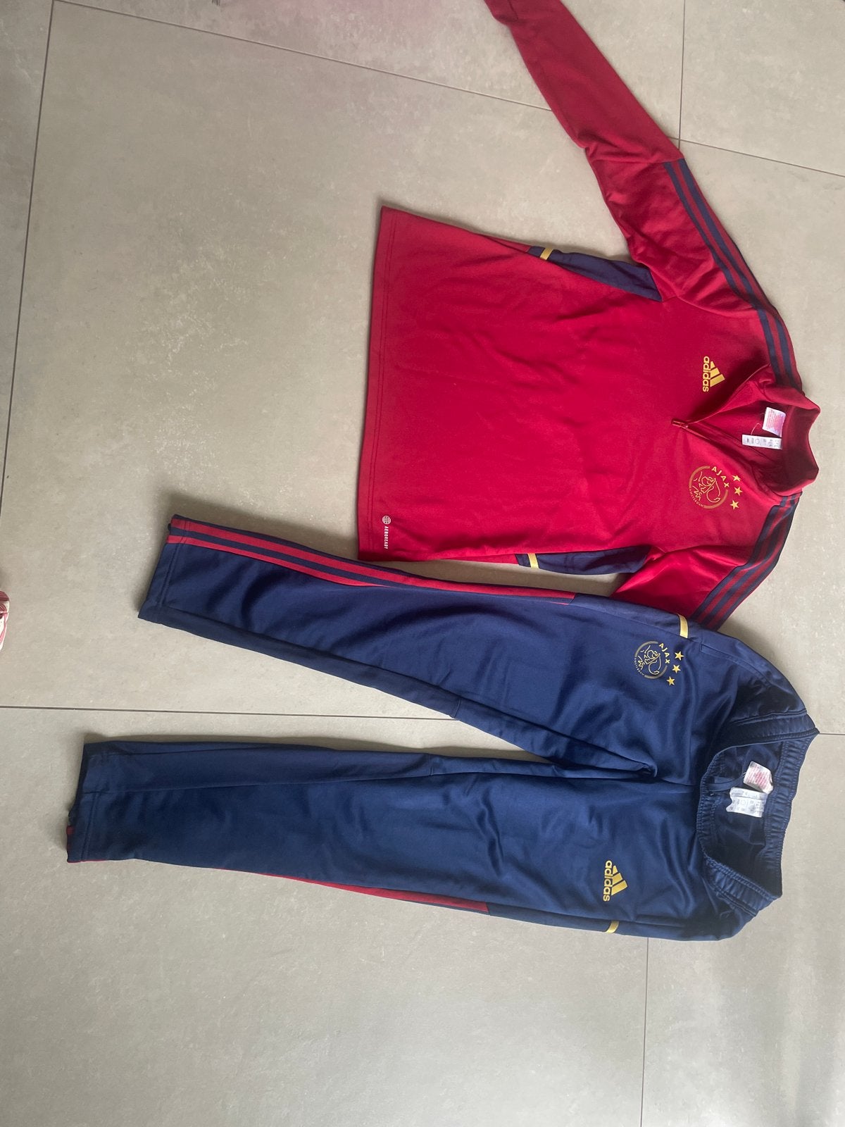 Adidas Ajax Trainingspak Maat 176 (15-16 jaar), Ophalen of Verzenden, Zo goed als nieuw, Maat 176