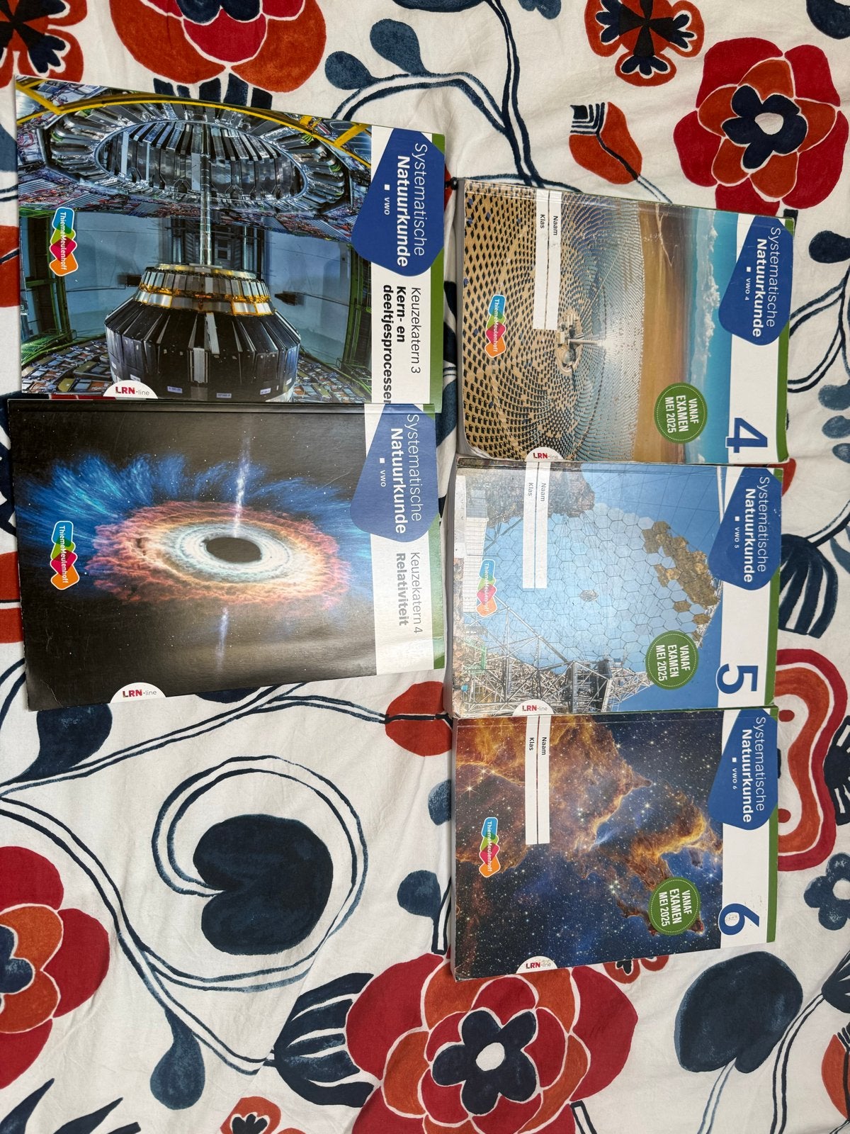 Systematische Natuurkunde VWO 4, 5, 6 (5 boeken), Ophalen of Verzenden, Zo goed als nieuw, VWO, Natuurkunde
