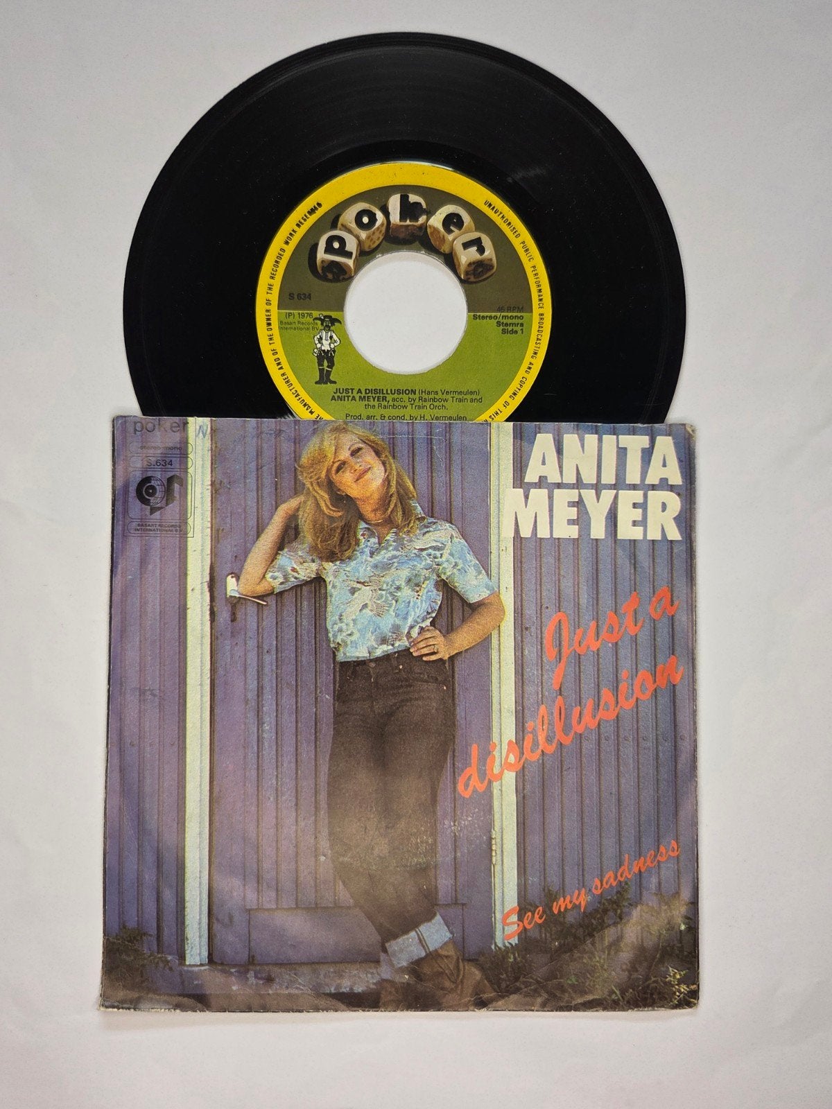 Anita Meyer - Just a disillusion, Cd's en Dvd's, Gebruikt, 7 inch, Single, Ophalen of Verzenden