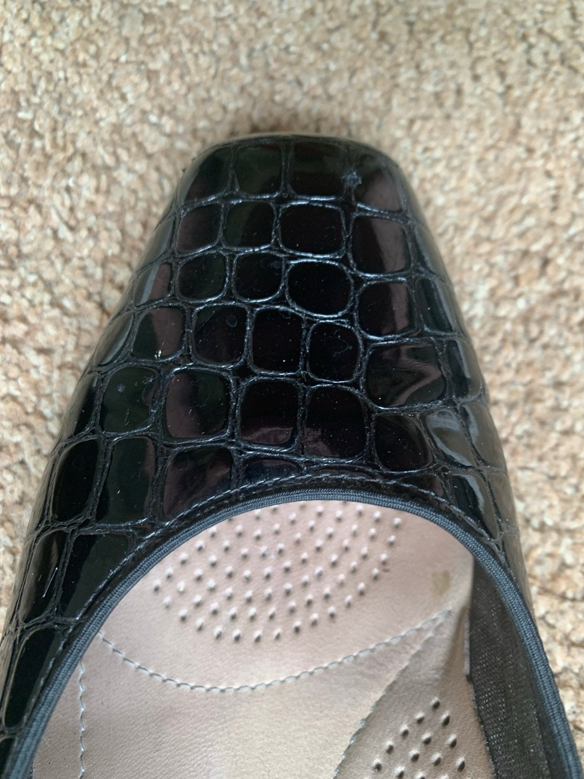 Ara zwarte lakschoenen maat 38 (5), Kleding | Dames, Schoenen, Ophalen, Gedragen, Zwart, Schoenen met lage hakken