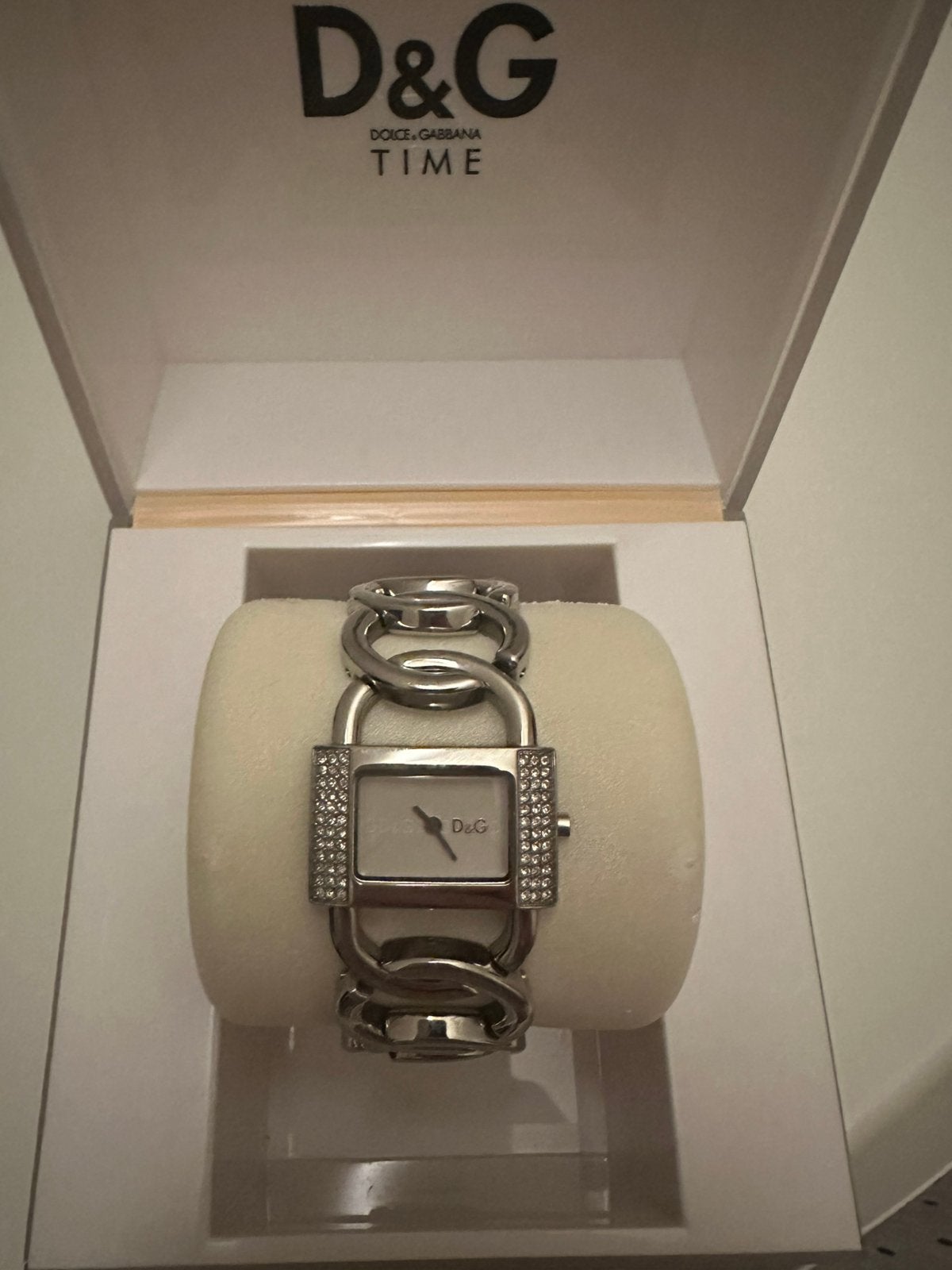 DG dames horloge origineel nooit gedragen, Sieraden, Tassen en Uiterlijk, Horloges | Dames, Ophalen of Verzenden, Zilver, Staal