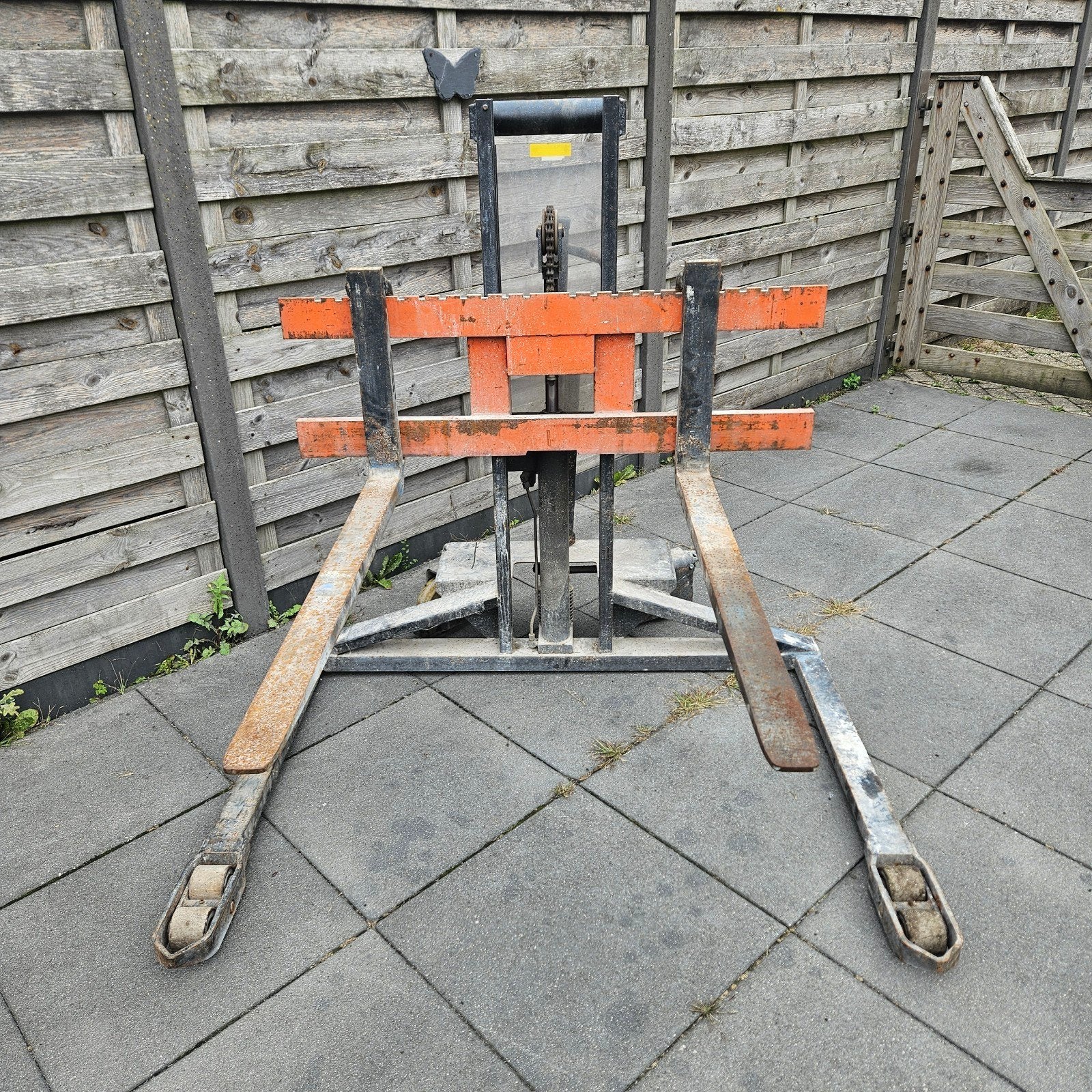 Hydraulische handstapelaar FFG Ahlen HH 1000 BS, Ophalen, Gebruikt, Handmatig