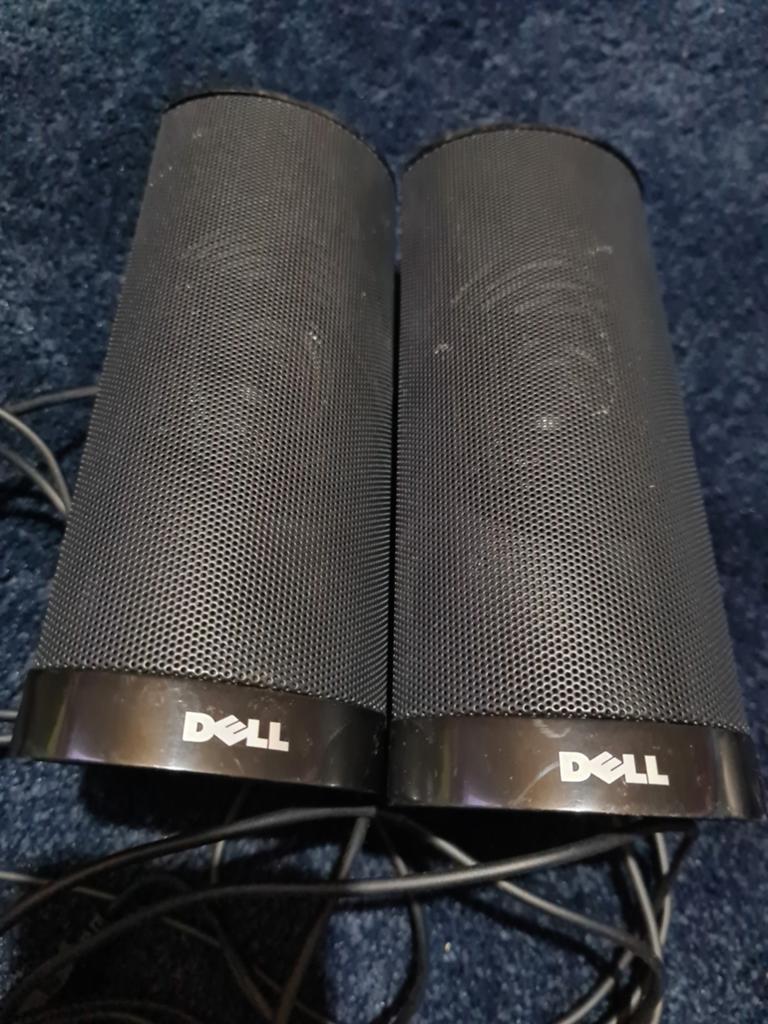 Dell AX210 2.0 Luidsprekerset - Compact en Functioneel, Computers en Software, Pc speakers, Ophalen of Verzenden