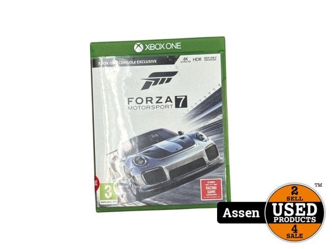 Forza Motorsport 7 Xbox One Game, Microsoft, Zo goed als nieuw, Support@microsoft.com, Microsoft Corporation
One Microsoft Way
Redmond, WA 98052-6399
USA