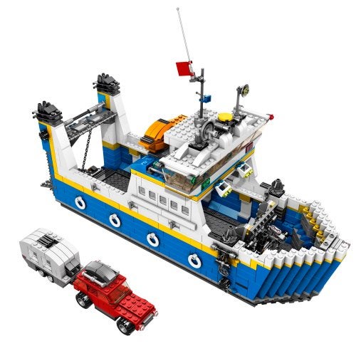 LEGO 4997 Creator Veerpont 3-in-1, Kinderen en Baby's, Speelgoed | Duplo en Lego, Lego, Compleet, Ophalen of Verzenden, Zo goed als nieuw