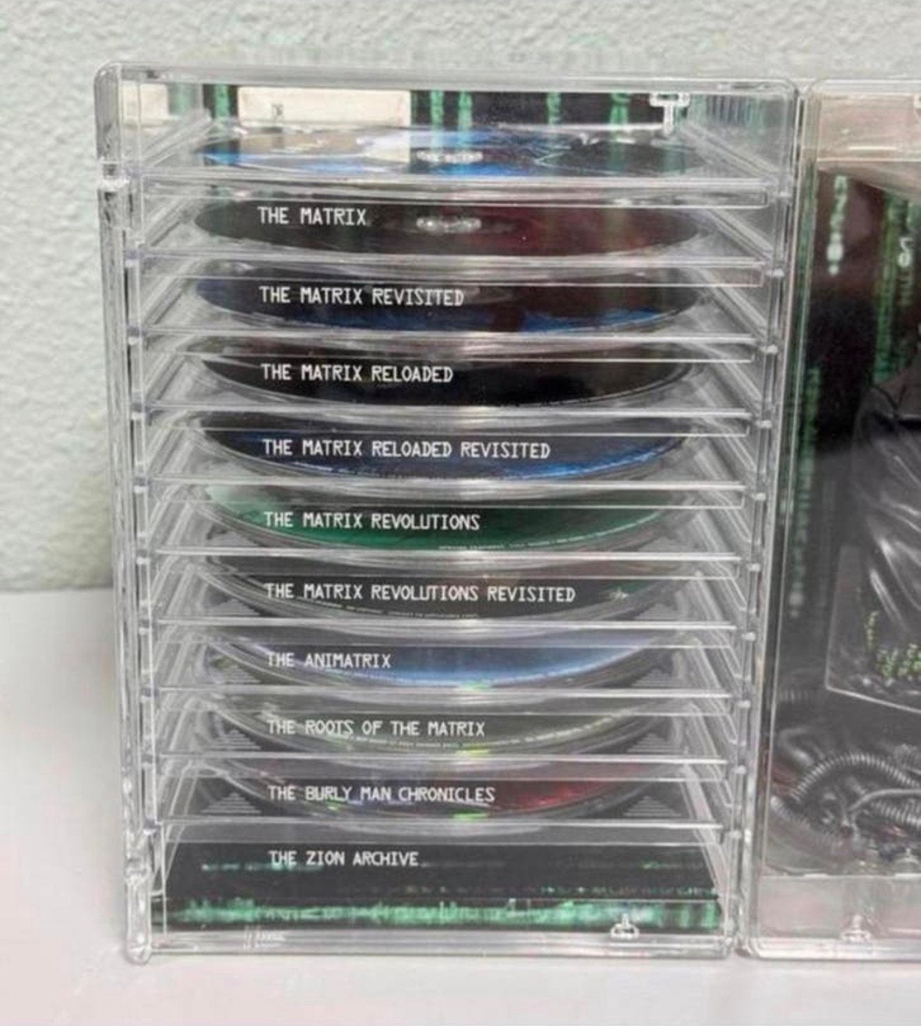 The Ultimate Matrix Collection - 10 DVD dvds beeld boxset, Vanaf 12 jaar, Ophalen of Verzenden, Zo goed als nieuw, Boxset
