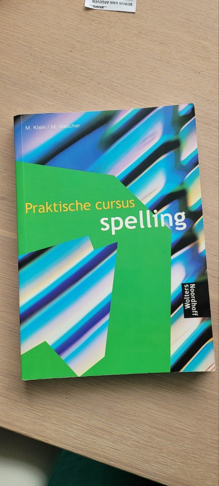 M. Visscher - Praktische cursus spelling, Boeken, M. Visscher; M. Klein, Ophalen of Verzenden, Zo goed als nieuw, Nederlands