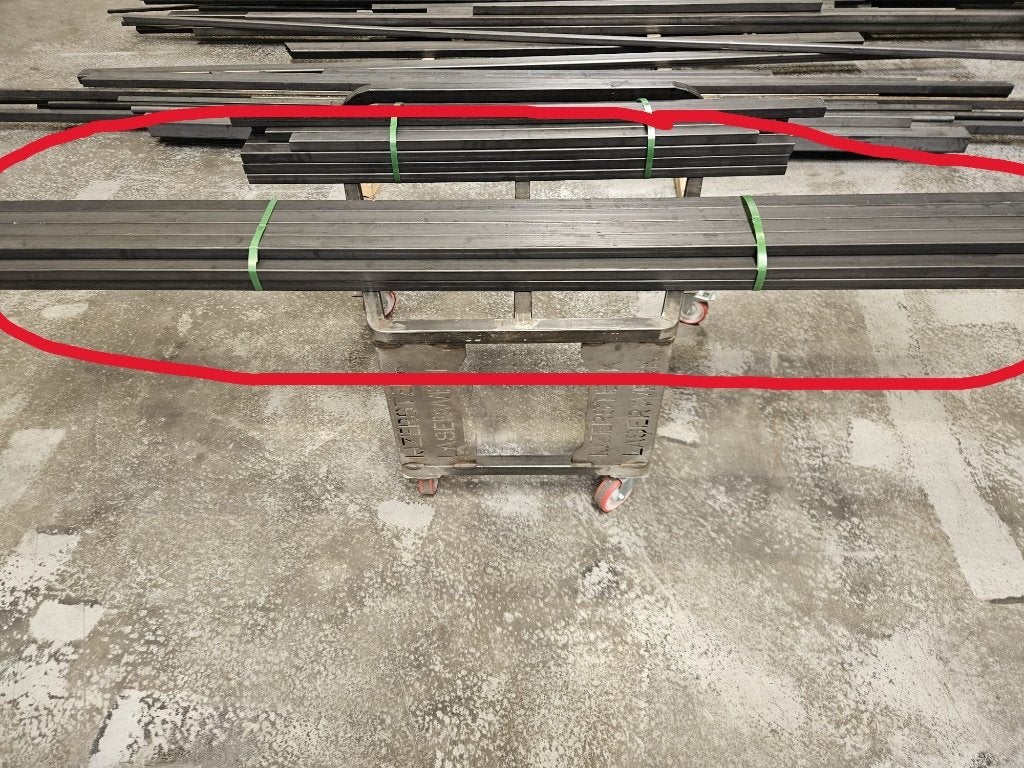 stalen kokers 50x30x3, Doe-het-zelf en Verbouw, Metalen, Ophalen, Nieuw, IJzer