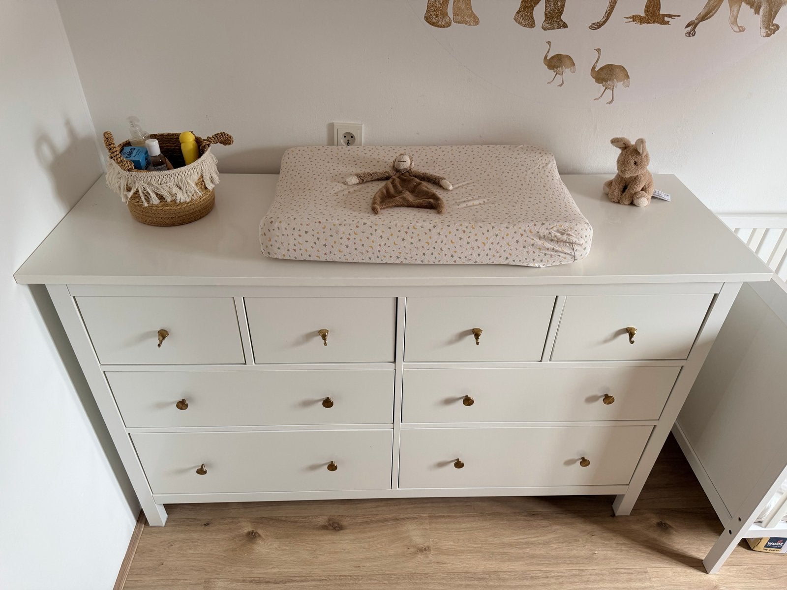 IKEA Hemnes ( comoda ) ladekast wit met 8 lades, Huis en Inrichting, Kasten | Ladekasten, Ophalen, 5 laden of meer, 150 tot 200 cm