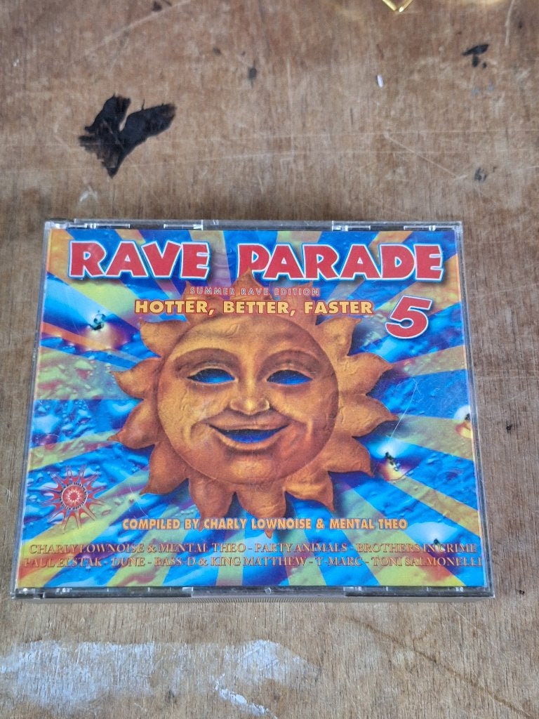Oude dubbel cd Rave Parade 5 DJ Paul 1995 gabber hardcore, Ophalen of Verzenden, Gebruikt