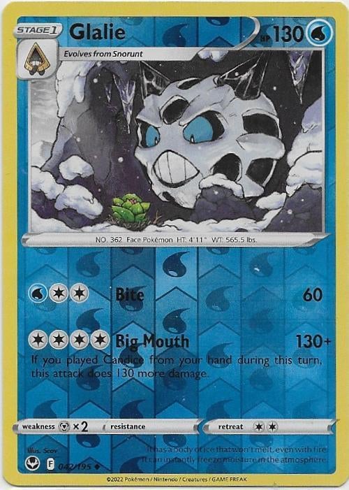 Silver Tempest,  Glalie [reverse] 42/195, Verzenden, Nieuw, Losse kaart