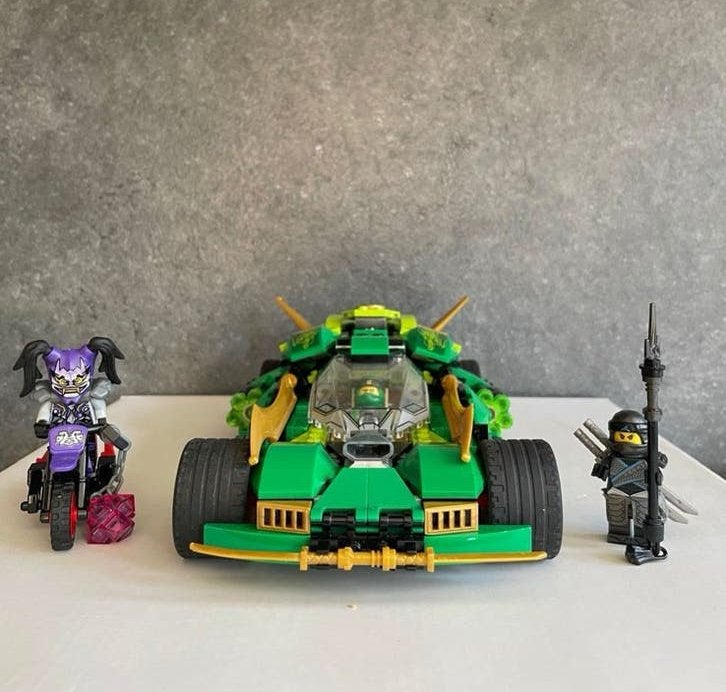 Lego ninjago auto groend van loyd, Ophalen of Verzenden, Zo goed als nieuw